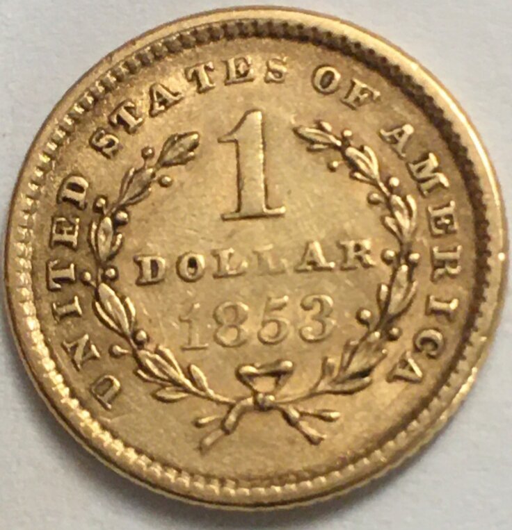 1853-Gold-Dollar-Coin